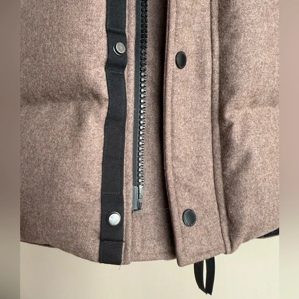 NWOT Canada Goose MacMillan Parka Wool Coat in Quicksand Melange Men's Sz L RARE - Picture 9 of 16